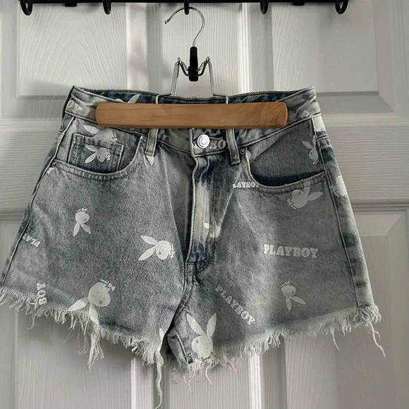 Playboy by Pacsun denim shorts. - Picture 1 of 4